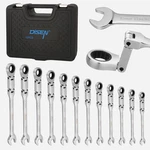 12PCS Wrenches Set Double Jointed, Metric Flex Head Ratcheting. Fixed Price $105.99.