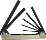 Eklind Metric Hex Fold Up Wrench Key Set 21171 7PC Sizes 1.5 - 6 Mm Made Usa. Fixed Price $11.47.