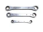 Easco Tools Sae Ratcheting Box End Wrench Lot, Usa. Fixed Price $18.99.