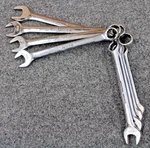 Allied 8-PC Sae Combination Wrench Set Made Taiwan 9/16" 1" (preowned). Fixed Price $15.00.