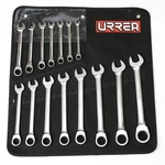 Urrea 1201CM Sae Point Combination Ratcheting Wrench Set Pieces. Fixed Price $219.62.