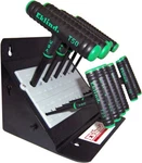Eklind Torx Wrench Set 11PC T6-T50 68692 6" Arm T-handle Stand Usa. Fixed Price $69.99.