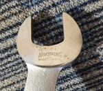 1947-1970 Logo Armstrong Open End Wrench 1-5/16 & 1-1/2 Model 1039A Usa Armaloy. Fixed Price $18.00.