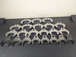 #BN396 Snap-on Tools New Master Sco 22PC 1/2" Drive Sae Crowfoot Wrench Set. Fixed Price $1299.95.