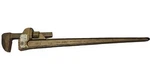Ampco W-216 Non-sparking Non-magnetic Pipe Wrench Aluminum Bronze 48" Oal. Fixed Price $1333.00.