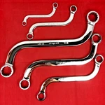 Snap-on 5/16"-7/8" SBX605 Sae S-shaped Box Wrench Set Engraved. Fixed Price $195.00.