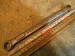Berylco W989 Be-cu 3/8" 7/16" 12 Pt Box End Wrench Non-sparking Non-magnetic. Fixed Price $20.00.