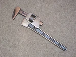 #30 Vintage Ampco W-211 Bronze Adjustable Non-sparking Safety Pipe Wrench Tool. Fixed Price $65.99.