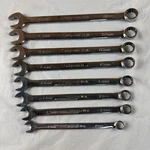 Snap-on 8PC Flank Drive Plus Combination Wrench Set 12PT 10-18MM Soexm. Fixed Price $199.00.