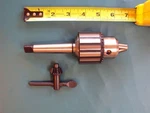 Delta Wood Lathe 1/2" Tail Stock Drill Chuck For 46-700. Fixed Price $36.95.