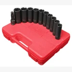 Sunex 2611 1/2" Dr. Pc. Sae & Metric Extra Thin Wall Deep Impact Socket Set. Fixed Price $118.21.