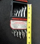 Evercraft Open End Short Wrench Set Metric 5 Pc 9-19MM Napa. Fixed Price $22.50.