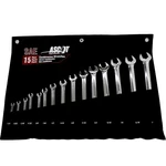Ascot 15 Piece Sae Combination Long Wrench Set. Fixed Price $126.69.
