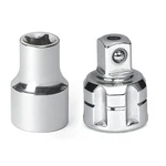 Gearwrench 2 Pc. 3/8" Drive Tap And Die Extension Adapter Set Piece, Chrome. Fixed Price $31.99.