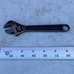 Utica Tool 90-8 Adjustable Wrench 6" Usa Alloy Steel. Fixed Price $11.00.