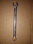 Armstrong 11/16 12 Point Chromed Combination Open Box Wrench # 25-222. Fixed Price $24.95.