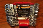 Danaher Kd Gear Wrench 9701 Sae Flex Head Combo Set 8-PC W/ Rack. Fixed Price $199.95.