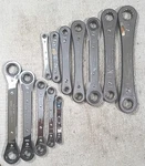 Craftsman Usa #42175 Ratcheting Boxed End Wrenches Sae & Metric Set. Fixed Price $83.90.