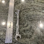 Snap-on SVS14A 7/16 Flank Drive Plus Four Way Angle Head Open End Wrench. Fixed Price $49.95.