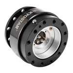 Universal Black Real Aluminul Car Steering Wheel Quick Release Hub Adapter Snap. Fixed Price $45.35.
