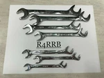 Snap-on Tools Usa New 7PC Sae Flank Drive Plus 4 Way Angle Wrench Set SVS807A. Fixed Price $399.95.