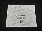 Snap-on Tools Usa New 11/32" Sae 4-WAY Open End Angle Head Chrome Wrench VS11B. Fixed Price $71.95.