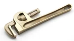 Tmax Non-sparking 8" Pipe Wrenches Aluminum-bronze, Jaw Capacity 2" Non-magnetic. Fixed Price $42.97.