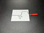 Snap-on Tools Usa Rare Red 1/4" Drive 19-3/4" Long Speeder Handle TMS5R. Fixed Price $199.95.