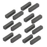 Uxcell 16MMX4MMX4MM Carbon Steel Gray 14PCS. Fixed Price $7.72.