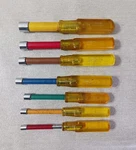Vtg Snap-on 7 Pc. Nut Driver Set Sae/standard 1/4" 5/8. Fixed Price $64.99.