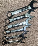 Vintage Craftsman Professional Vv 6PC Stubby Combination Wrench Set Usa New. Fixed Price $85.00.
