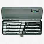 Heyco Double Ended Socket Wrench Set With Tommy Bar In Metal Case, 9 Pieces. Fixed Price $325.37.