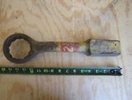 Armstrong 2 5/8 Inch 33-084 16 Point Offset Striking Slugging Hammer Wrench. Fixed Price $44.10.