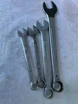 Lot Of Vtg Craftsman Combination Wrench Set 3/8 7/16 9/16 11/16 VV-44693 12PT. Fixed Price $19.99.