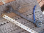 Vintage Vlchek - Alloy *** 15/16" & 1" Open End Wrench W3032 Usa. Fixed Price $8.85.