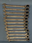 Expert 12PC Metric Fast Ratchet Spanner Wrench Set 8-19MM E111101 Mac Tools. Fixed Price $180.00.