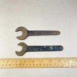 Vintage Wrench 2PC Engineer Fairmount 604A 3/4" & Williams 25/32" Usa. Fixed Price $8.00.
