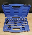 Carlyle Hand Tools Socket Set 14 Pc. 3/8" Dr. 6 Point Polished Chrome Sae. Fixed Price $47.45.