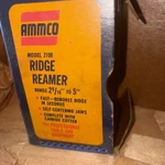 Vintage Box Ammco Model 2100 Ridge Reamer Tool Range 9/16 5 Usa. Fixed Price $80.00.