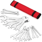 Rimkolo Superthin Open End Wrench Set, 16PIECE Sae & Metric 3/8" To 11/4" And.... Fixed Price $68.64.