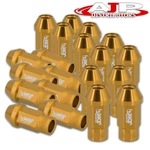 M12X1.5MM Thread Pitch 20PCS Performance Jdm Wheels Track Rims Lug Nuts Set Gold. Fixed Price $21.00.