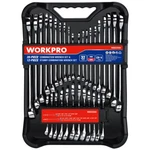 Workpro 32PC Sae&metric Combination Set 12 Pt Regular Wrenches W/tray. Fixed Price $42.99.