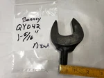 New Snap-on Bonney QYO42 1-5/16" U-bottom Interchangeable Torque Wrench Head. Fixed Price $58.00.