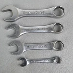 Sk Tools Usa 4-PIECE Fractional Combination Wrench Lot Stubby 3/8 -13/16. Fixed Price $39.99.