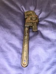 Trimont Pipe Wrench Adjustable Usa Vintage Monkey No. 10 Drop Forged. Fixed Price $7.20.