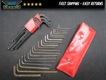 Chesco + Allen Made In Usa Hex Key Head Wrench Metric Sae Standard. Fixed Price $6.33.