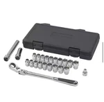 Gearwrench 893823 Piece 3/8" Drive 6 Point Standard Sae/metric Tool Set. Fixed Price $70.00.