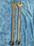 Ampco Safety Tools W-674 Combination WRENCH,SAE,1-1/4IN Size Lot Of 2. Fixed Price $110.00.