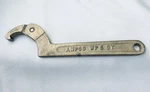 Ampco Safety Tools Wp 5 Adjustable Hook Spanner Wrench 8 In. Usa. Fixed Price $44.50.