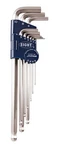 Eight Hex Key Wrench Set, Tapered Head, Extra Long, TLS-9N. Fixed Price $93.40.